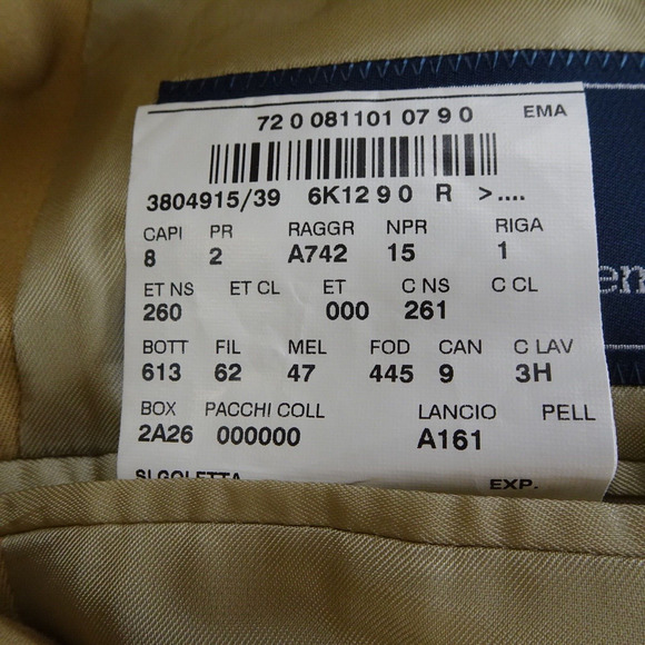 Polo Ralph‎ Lauren Blazer Mens 42R Custom Fit Jacket Tan Brown Italy NWT - Picture 11 of 16